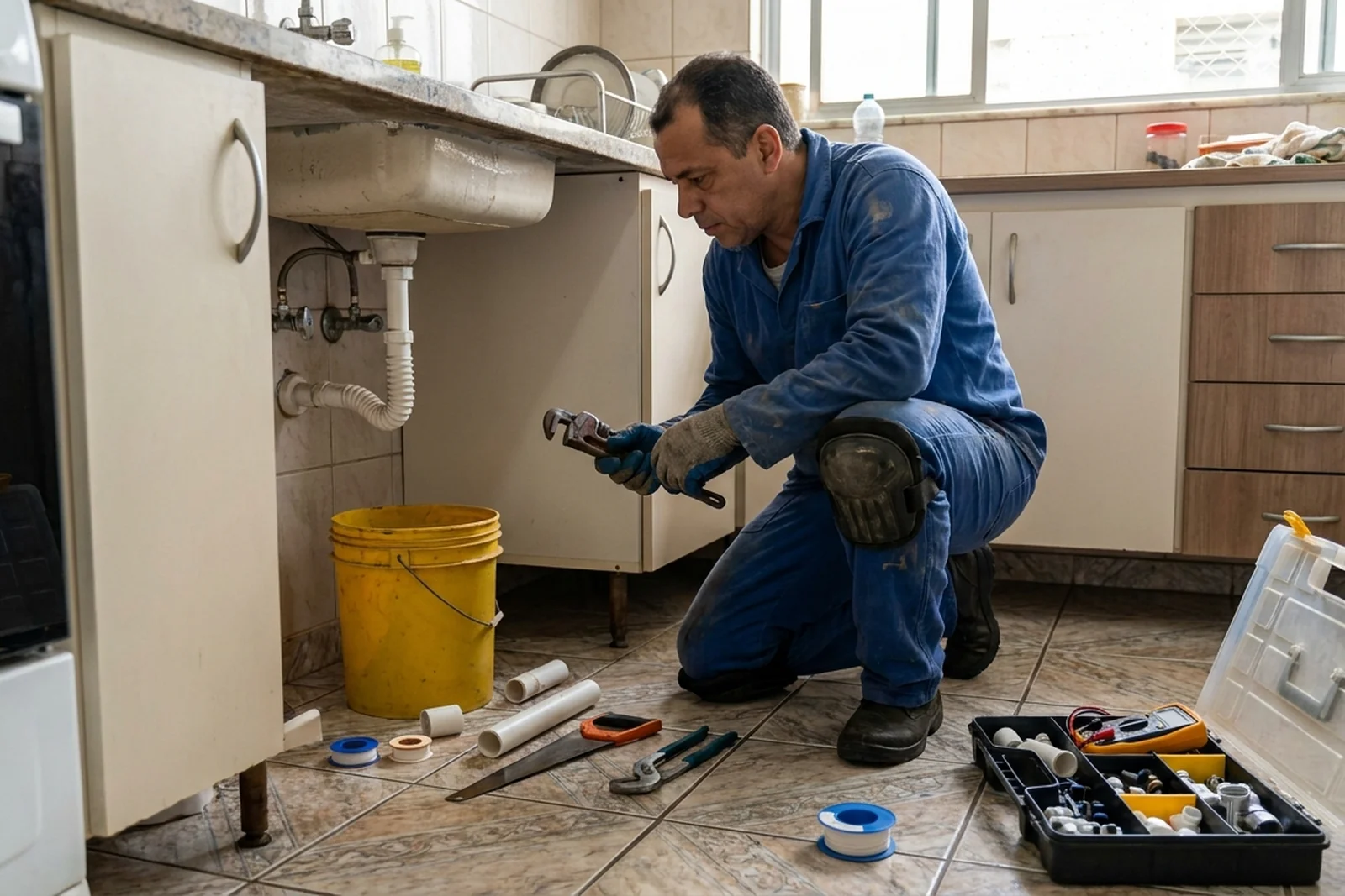 Reparos hidráulicos e detecção de vazamento em Santa Maria-RS